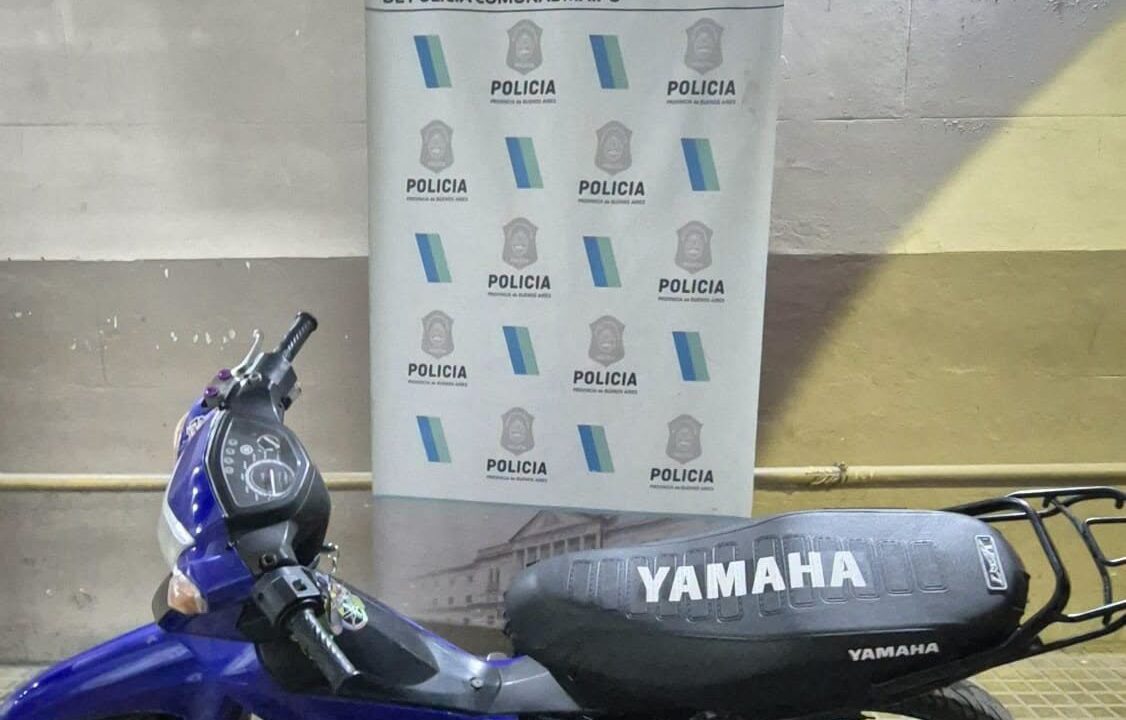 Maipú: Moto secuestrada por conductor realizando maniobras peligrosas